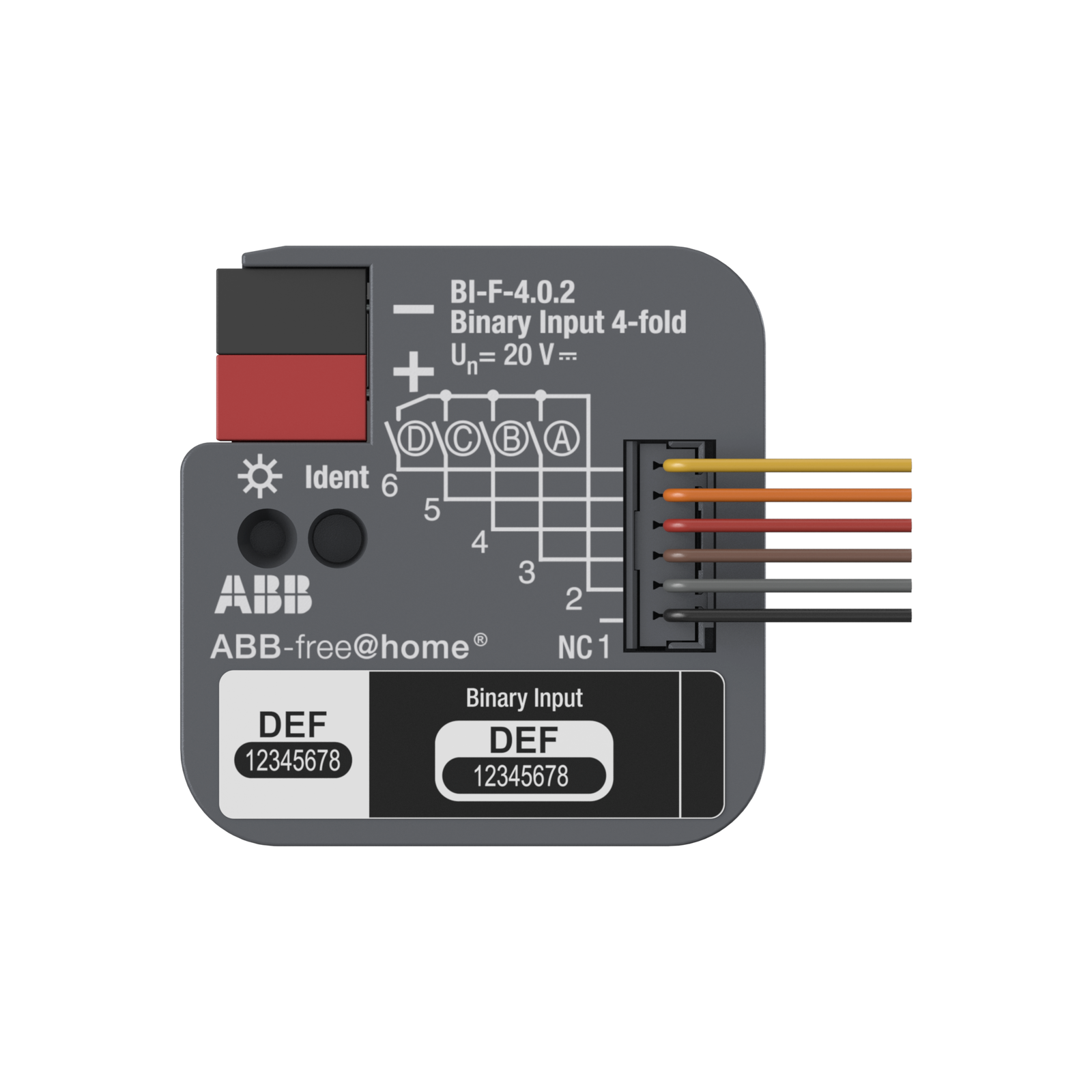 BI-F-4.0.2 Binary Input, 4-fold, FM – Immagine 2 di 3