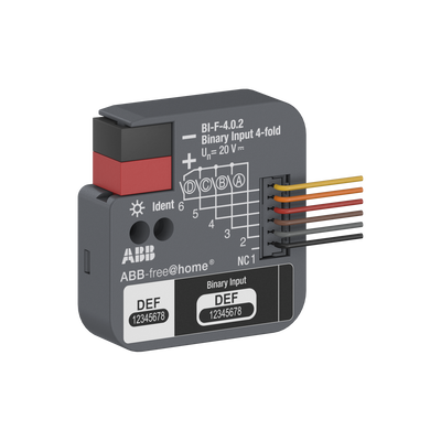BI-F-4.0.2 Binary Input, 4-fold, FM
