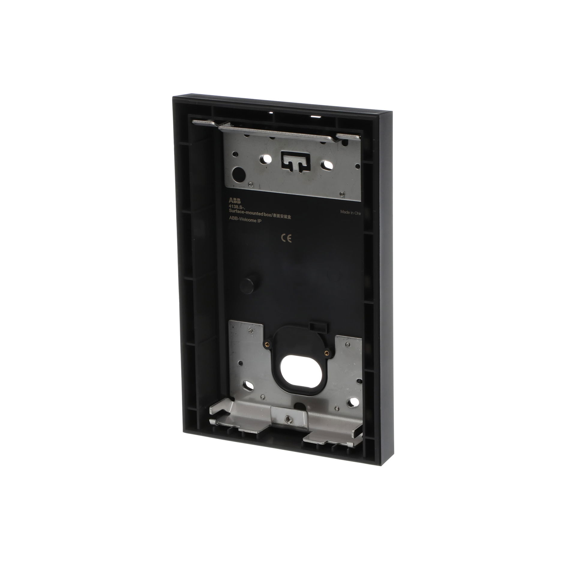 SCATOLA DA PARETE NERA 2X1 41382S-B, 1/2, Nero – Immagine 4 di 4