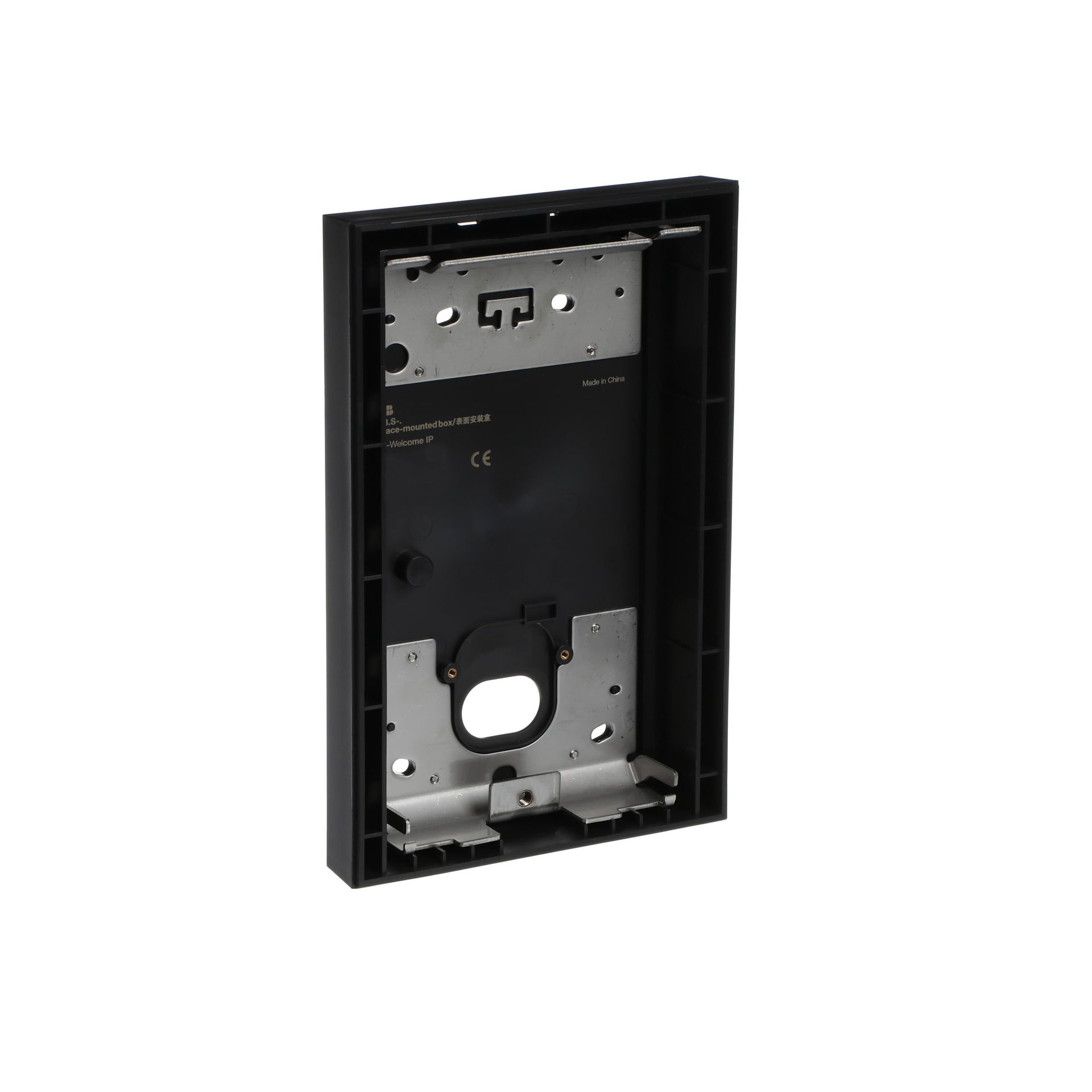 SCATOLA DA PARETE NERA 2X1 41382S-B, 1/2, Nero – Immagine 3 di 4