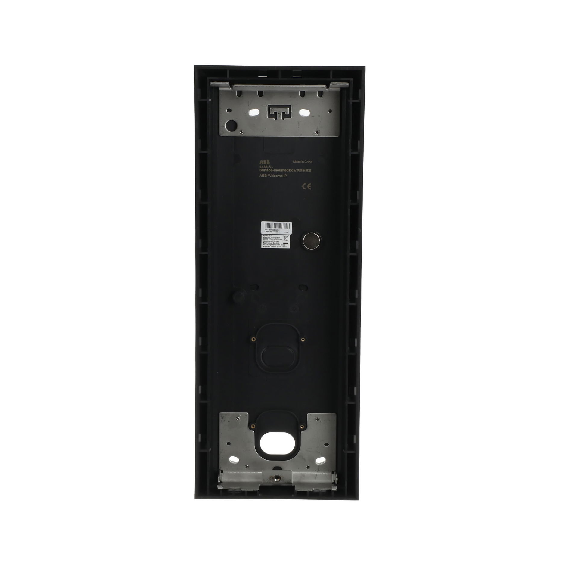SCATOLA DA PARETE NERA 4X1 41384S-B, 1/4, Nero – Immagine 2 di 4