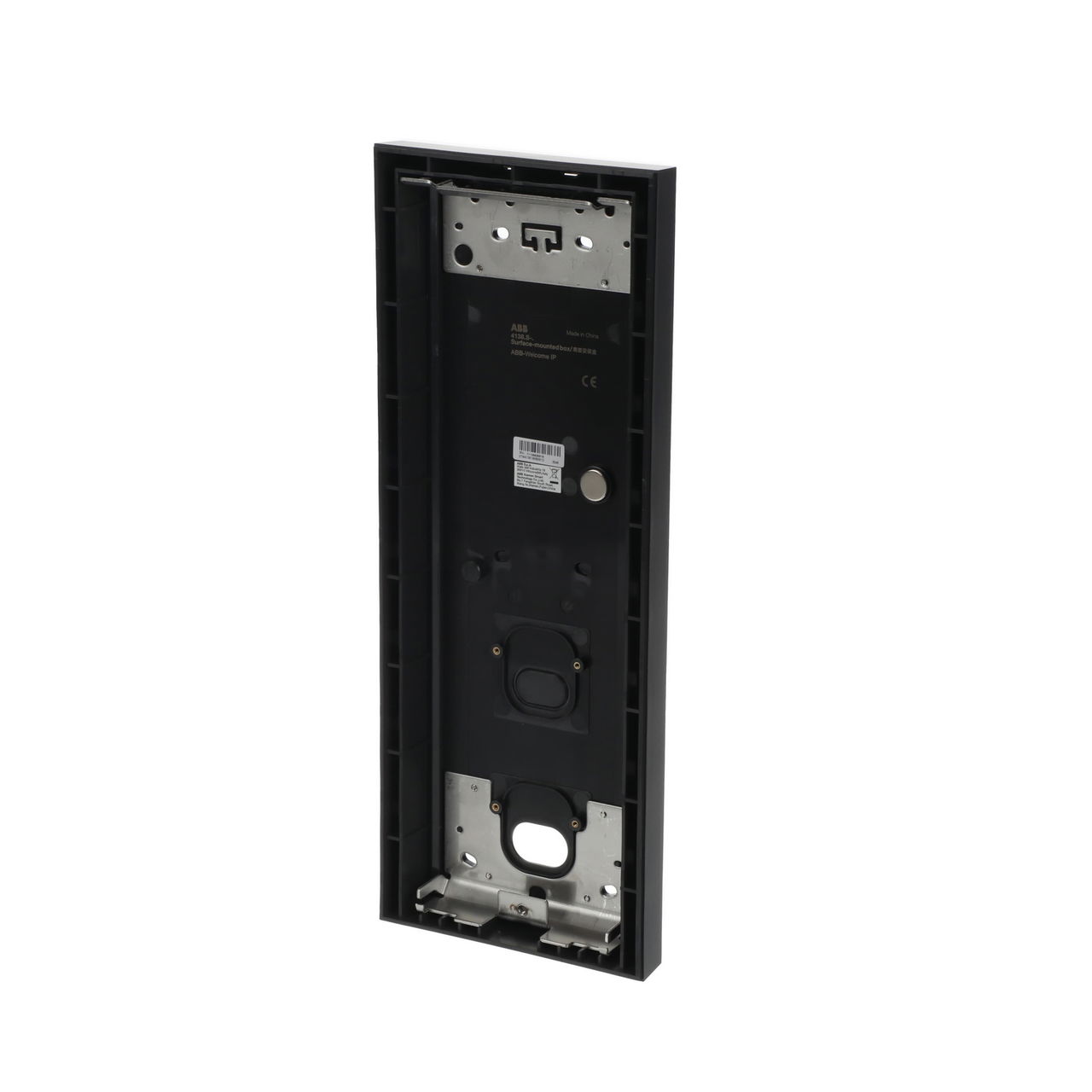SCATOLA DA PARETE NERA 4X1 41384S-B, 1/4, Nero – Immagine 4 di 4