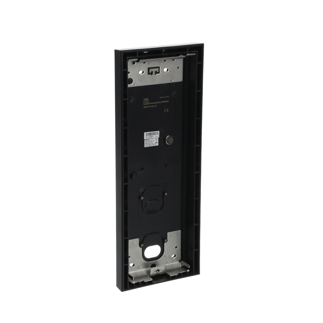 SCATOLA DA PARETE NERA 4X1 41384S-B, 1/4, Nero – Immagine 3 di 4