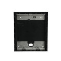 SCATOLA DA PARETE NERA 2X3 41386S-B, 2/3, Nero