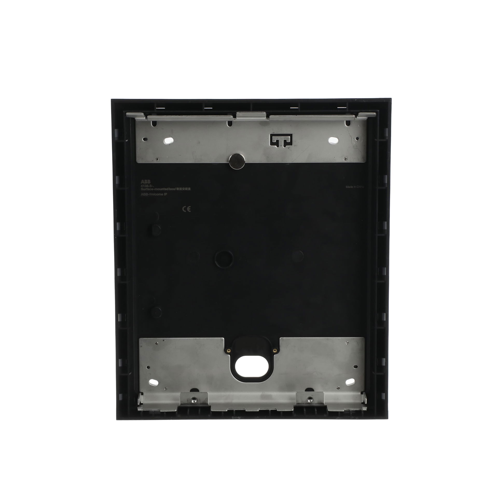 SCATOLA DA PARETE NERA 2X3 41386S-B, 2/3, Nero – Immagine 2 di 4
