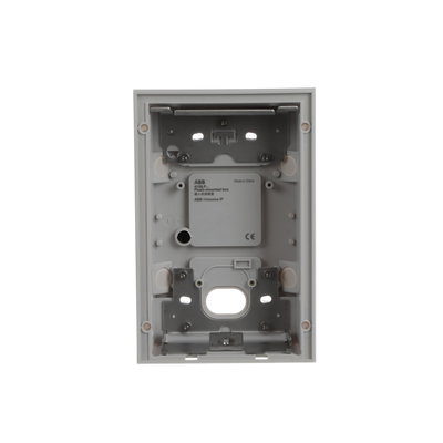 Scatola Da Incasso Grigia 2X1 41382F-H, 1/2, Grigio