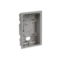 Scatola Da Incasso Grigia 2X1 41382F-H, 1/2, Grigio
