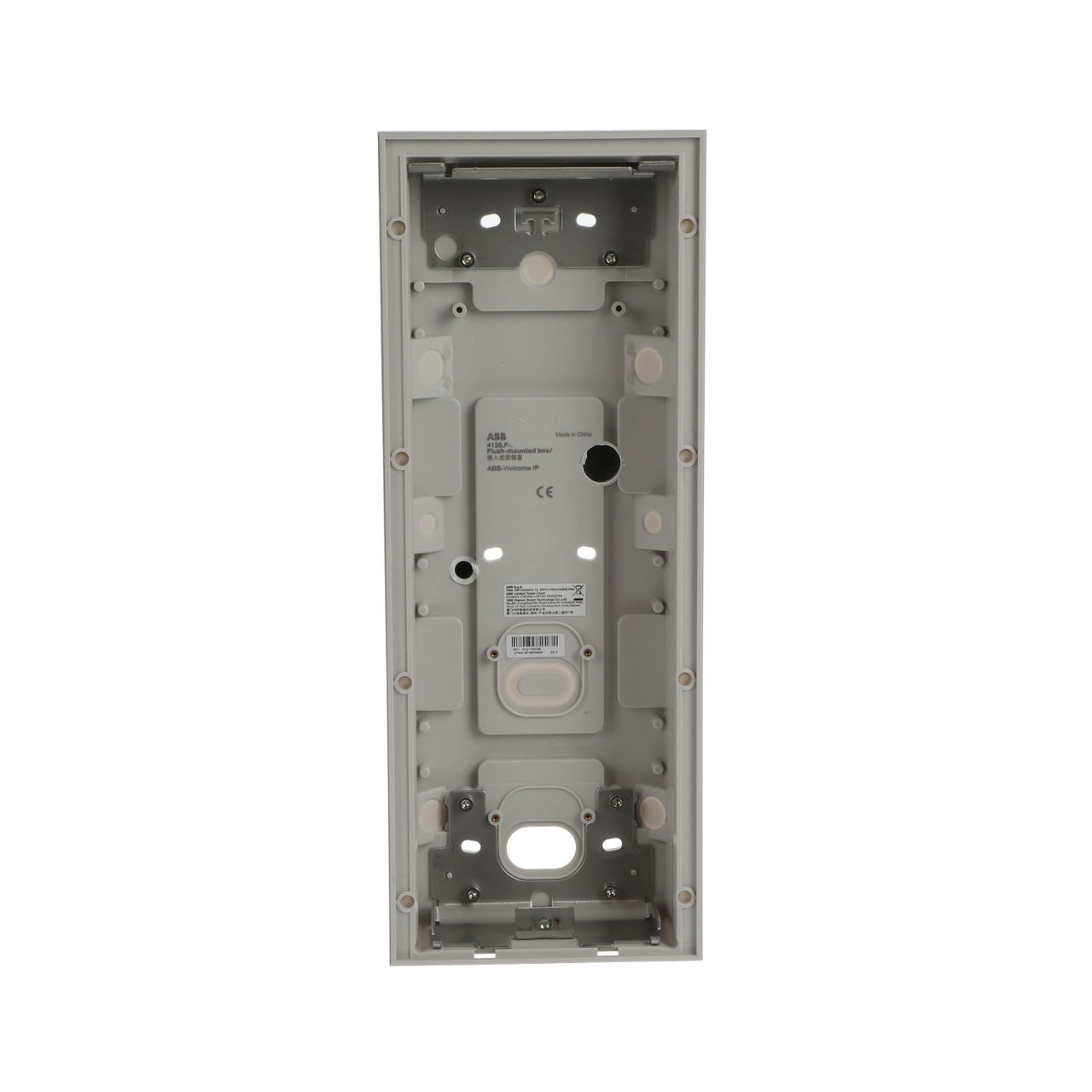 Scatola Da Incasso Grigia 4X1 41384F-H, 1/4, Grigio