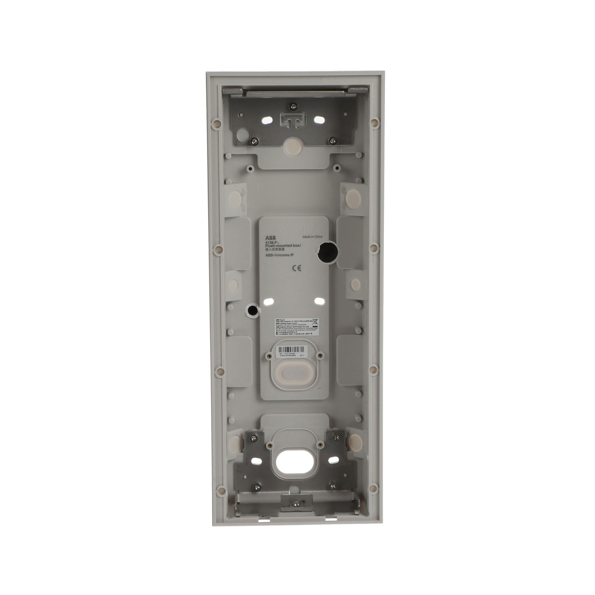 Scatola Da Incasso Grigia 4X1 41384F-H, 1/4, Grigio