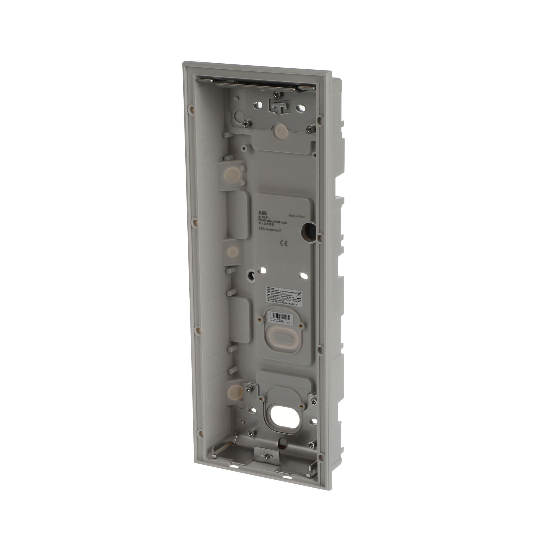 Scatola Da Incasso Grigia 4X1 41384F-H, 1/4, Grigio – Immagine 3 di 3