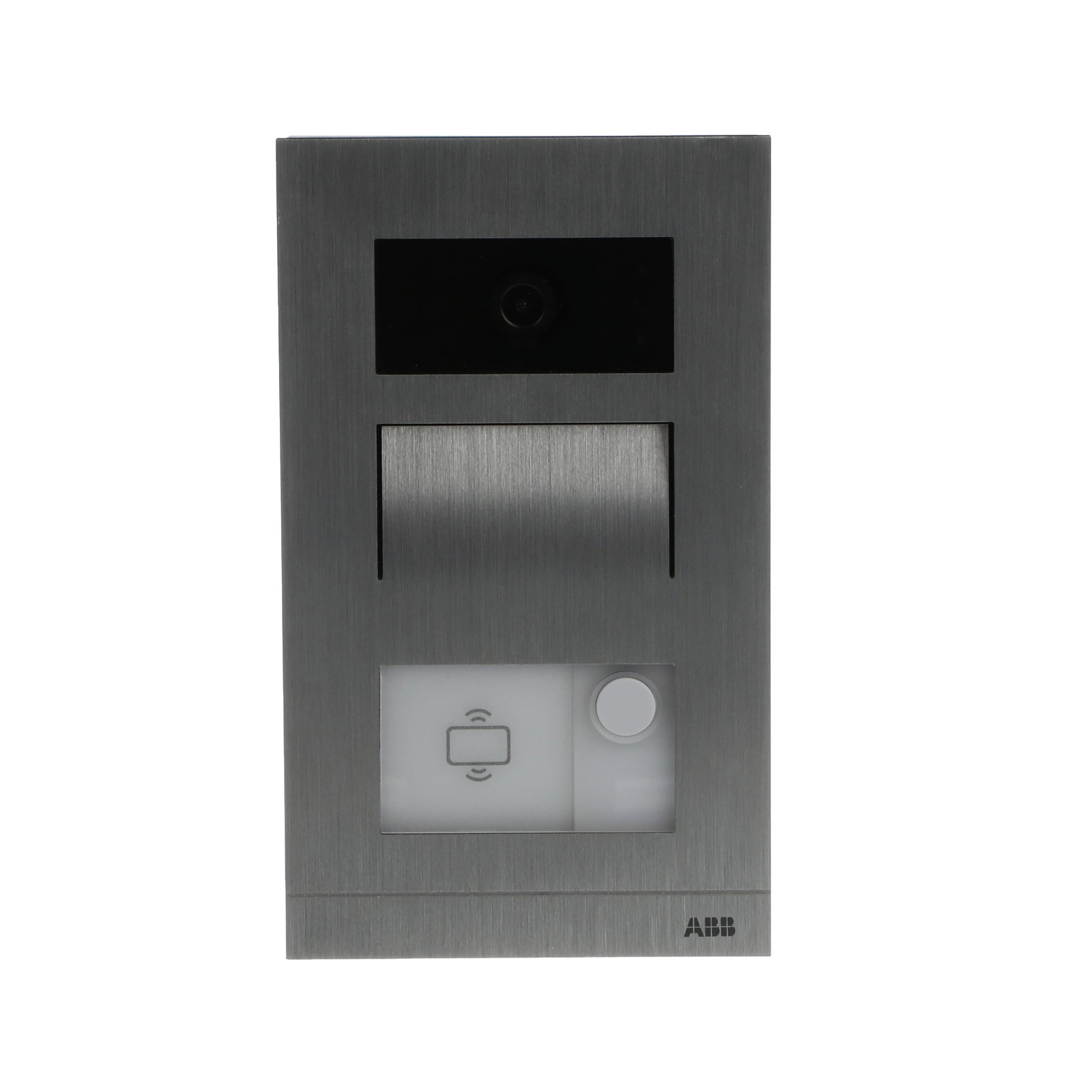 PE mini 1P parete RFID RFID, 1 button(s), Argento – Immagine 2 di 3