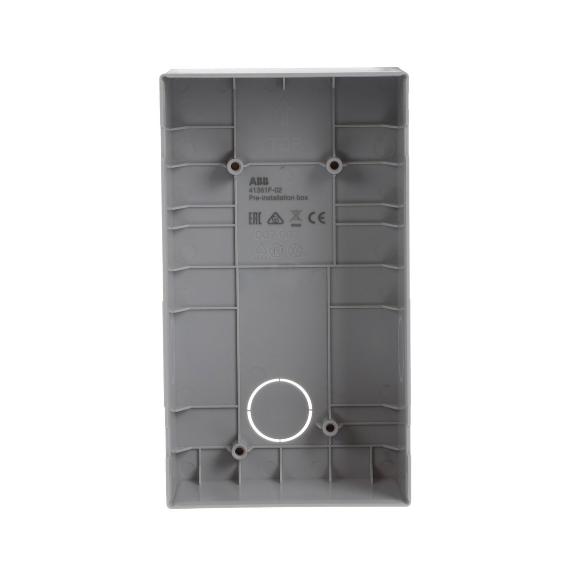 Scatola Opz Pre-Incasso P.E.Mini 41361F-, Grigio – Immagine 2 di 4