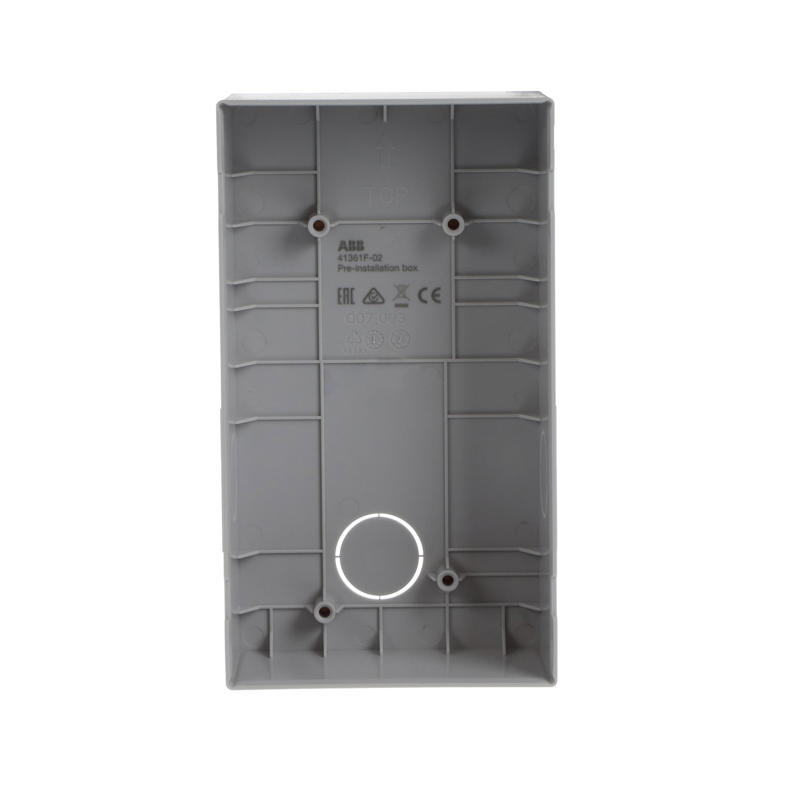 Scatola Opz Pre-Incasso P.E.Mini 41361F-, Grigio – Immagine 2 di 4