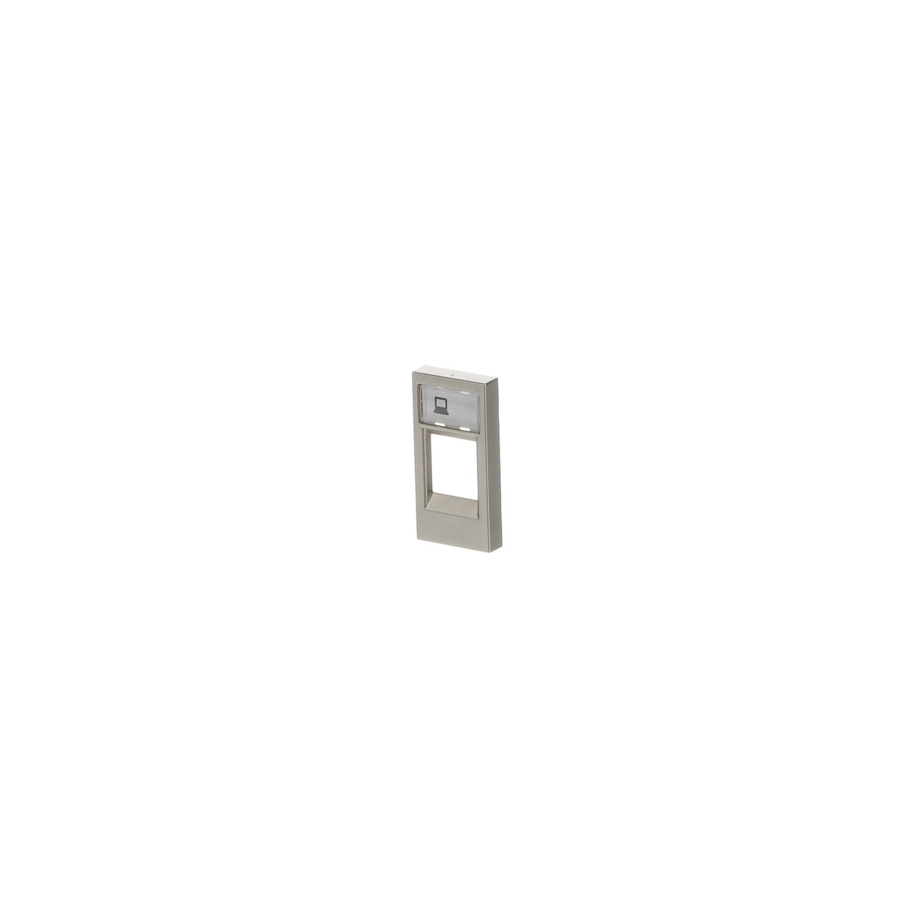 Cover For data connection housing 1 gang Champagne - Zenit – Immagine 3 di 3