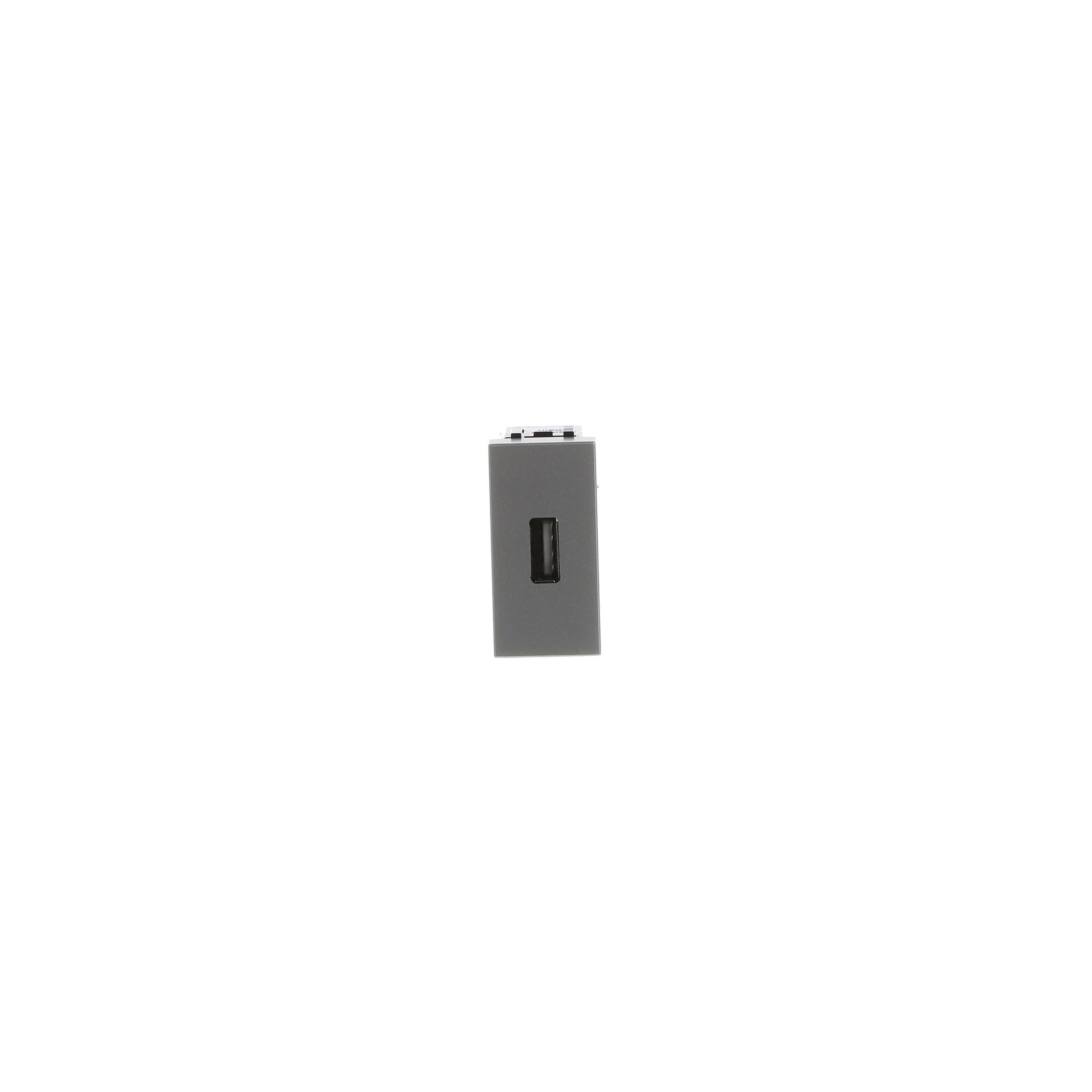 Presa USB Usb 1 gang Argento - Zenit
