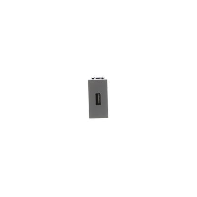Presa USB Usb 1 gang Argento - Zenit