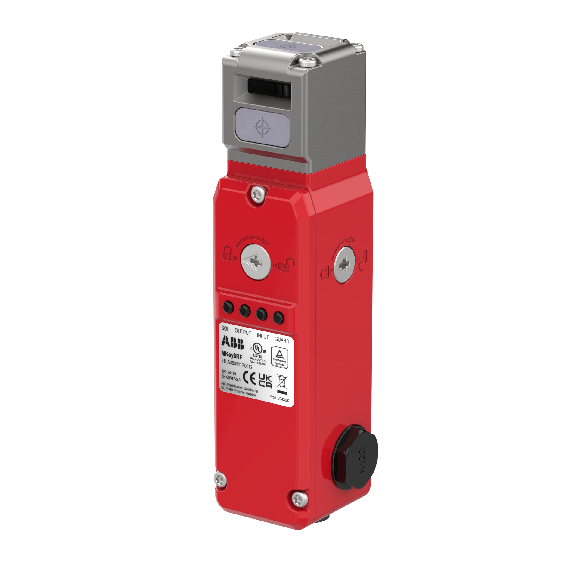 MKey8RF Die-cast M20 Safety Sensors, Switches and Locks – Immagine 3 di 3