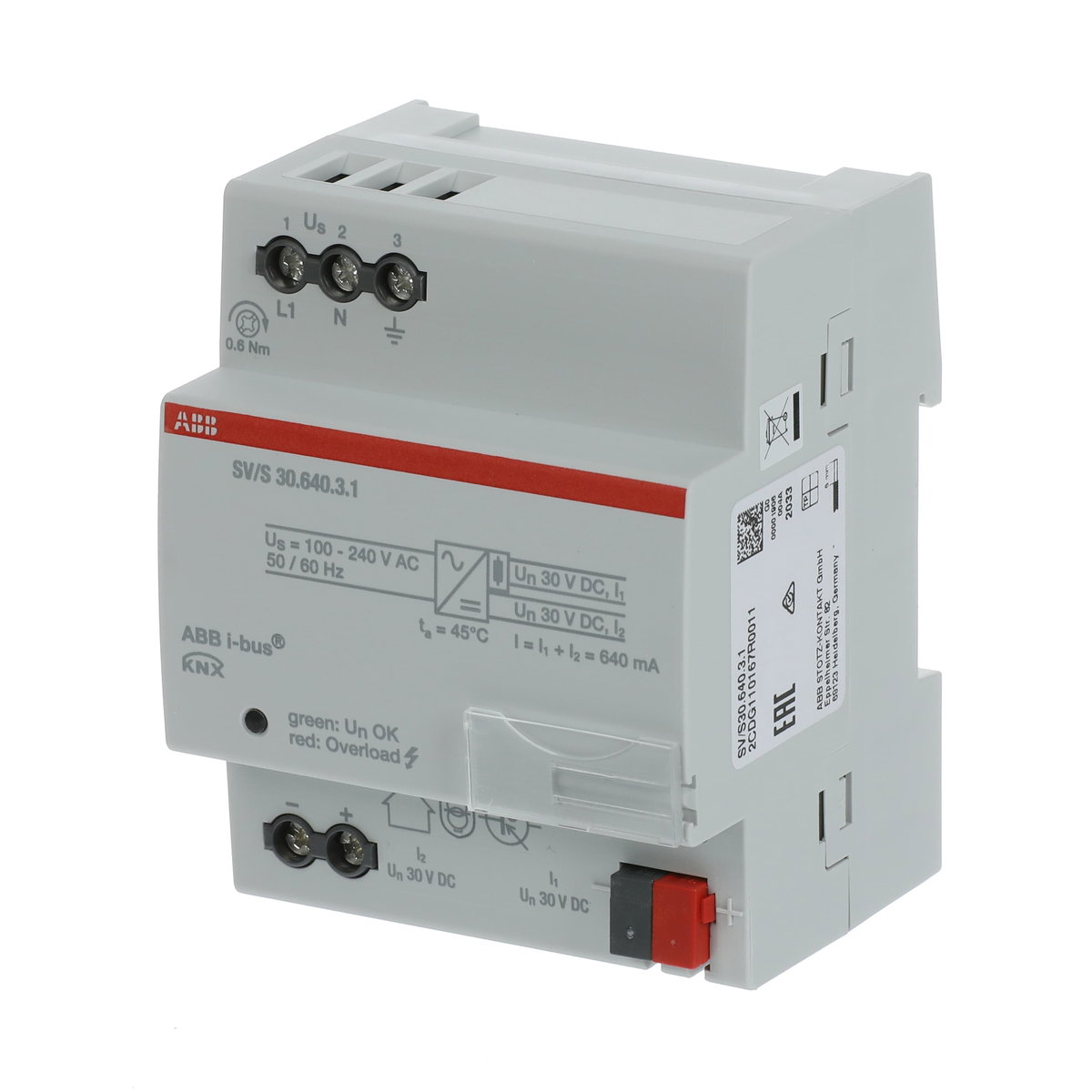 SV/S 30.640.3.1 Alimentatore di linea, 640 mA – Immagine 3 di 3