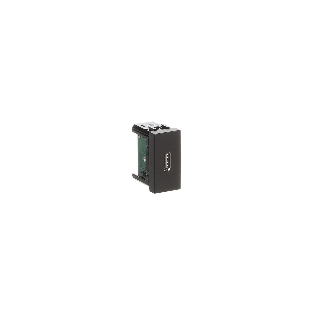 Insert/cover Usb 1 gang Anthracite - Zenit