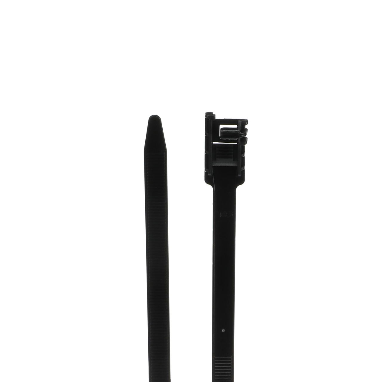 CBL TIE 200LB 19IN BLK NYL REL LSH
