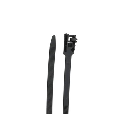 CBL TIE 200LB 19IN BLK NYL REL LSH