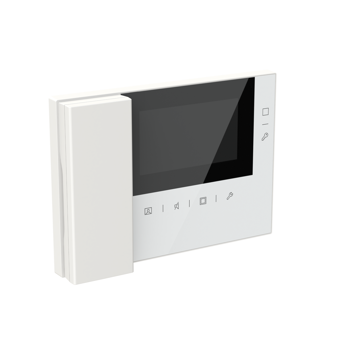 Video Indoor Station 4.3 Handset, white