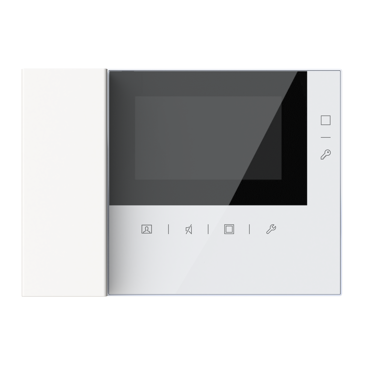 Video Indoor Station 4.3 Handset, white – Immagine 2 di 3