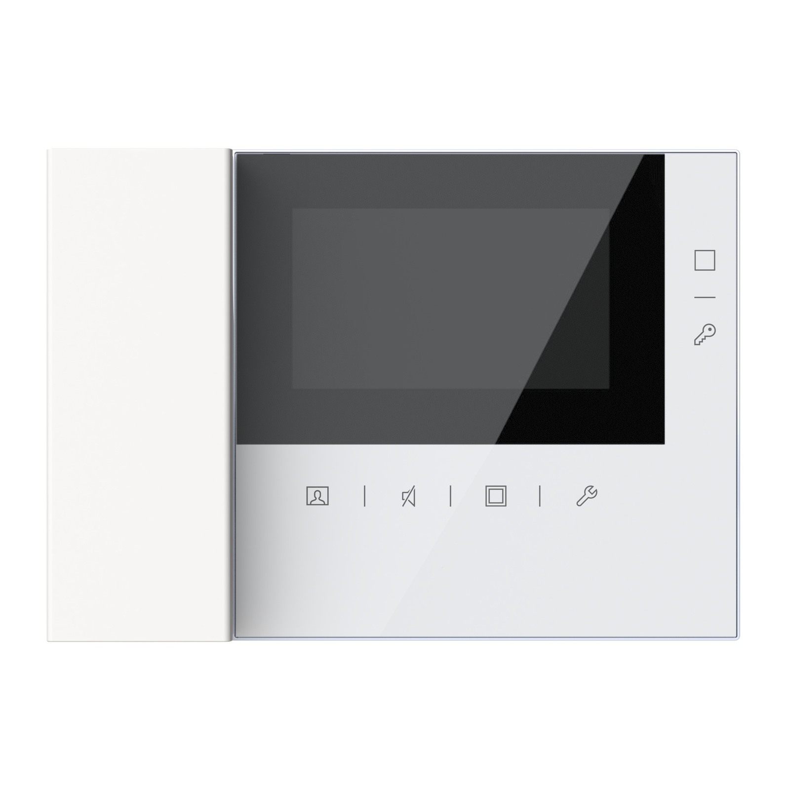Video Indoor Station 4.3 Handset, white – Immagine 2 di 3