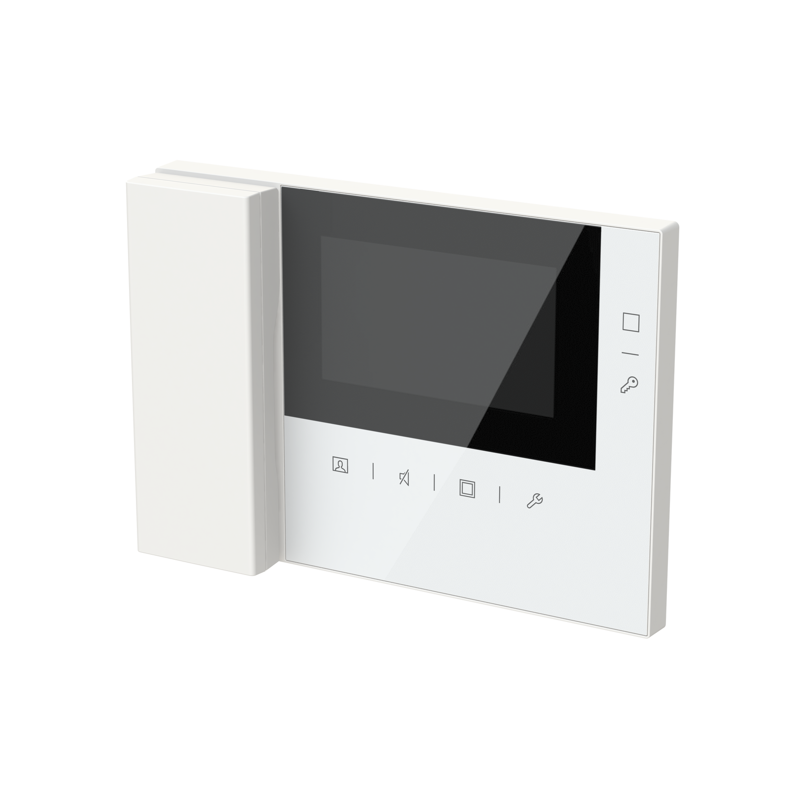 Video Indoor Station 4.3 Handset, white – Immagine 3 di 3