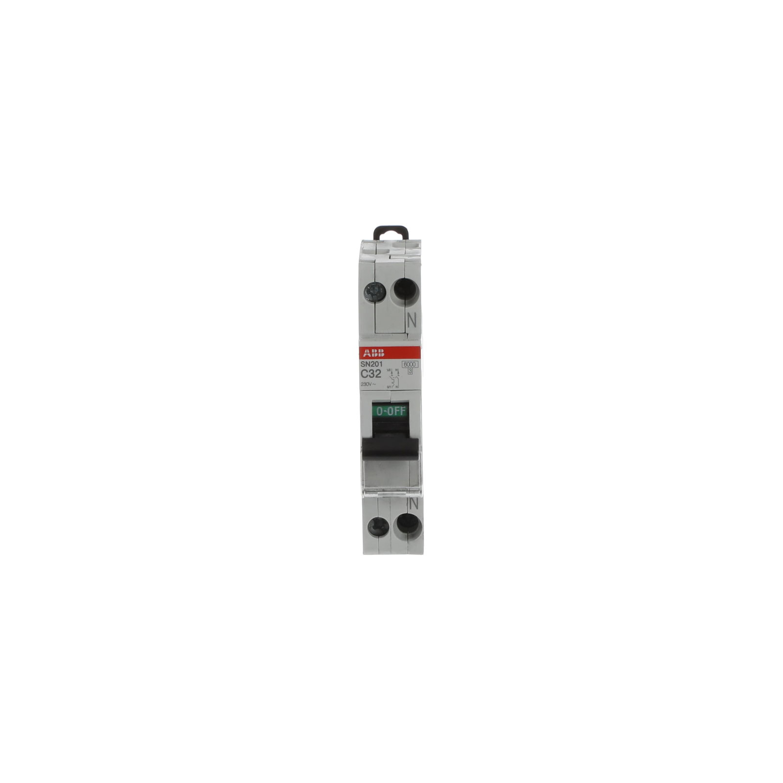 SN201  - C32 -  6kA Curva C 32A - SN201 - 1P+N - 32 A - C - (230 V) 6 kA