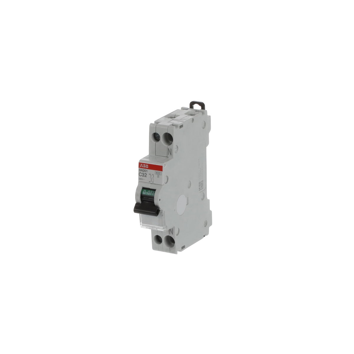 SN201  - C32 -  6kA Curva C 32A - SN201 - 1P+N - 32 A - C - (230 V) 6 kA – Immagine 3 di 3