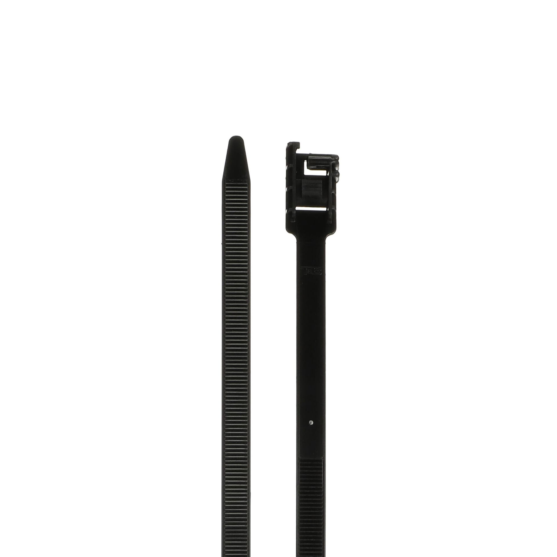 CABLE TIE 200LB 19IN BK NYL REL LSH