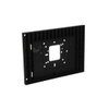 SUPPORTO PARETE NERO MON. 10'', black