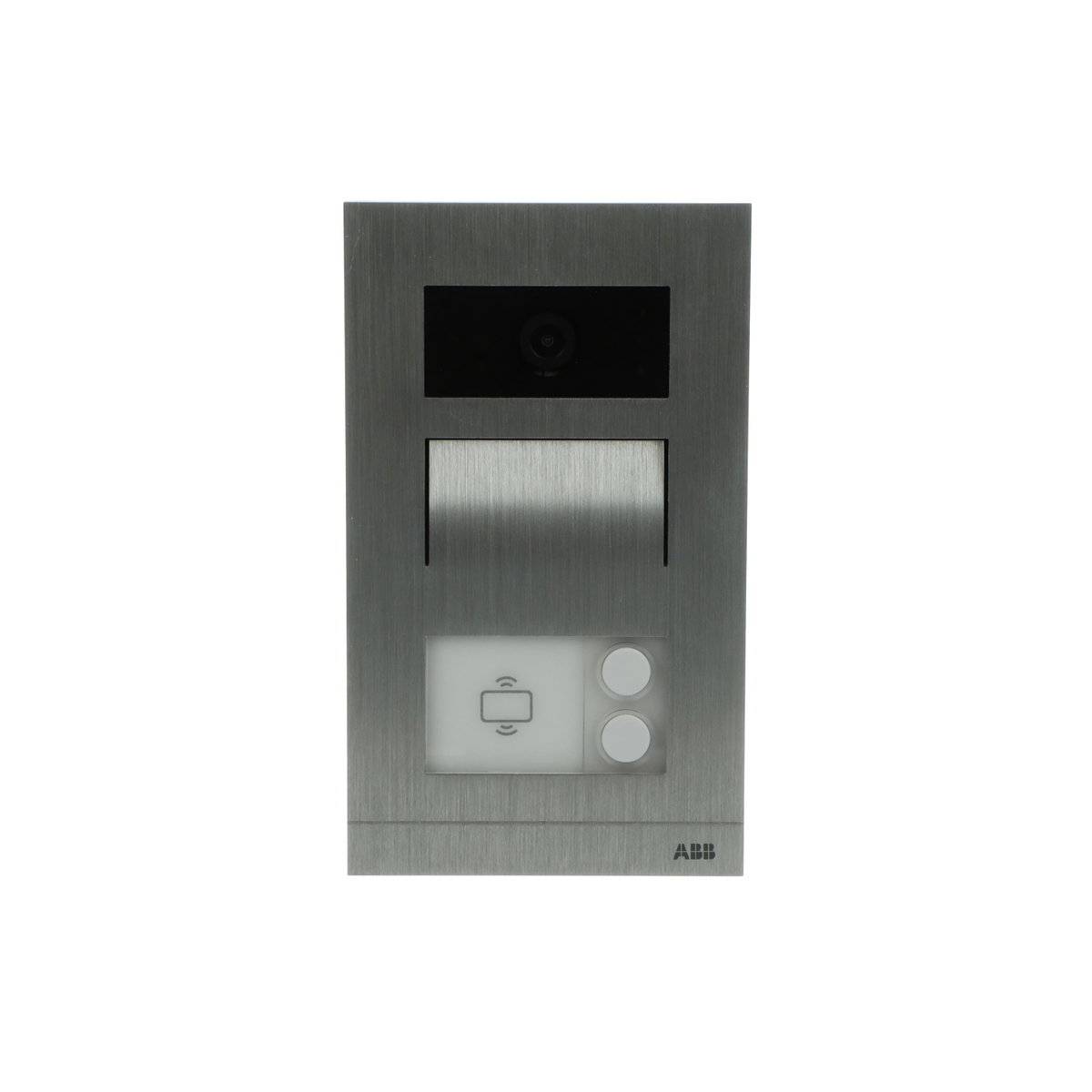 PE mini 2P parete RFID RFID, 2 button(s), Argento – Immagine 2 di 3