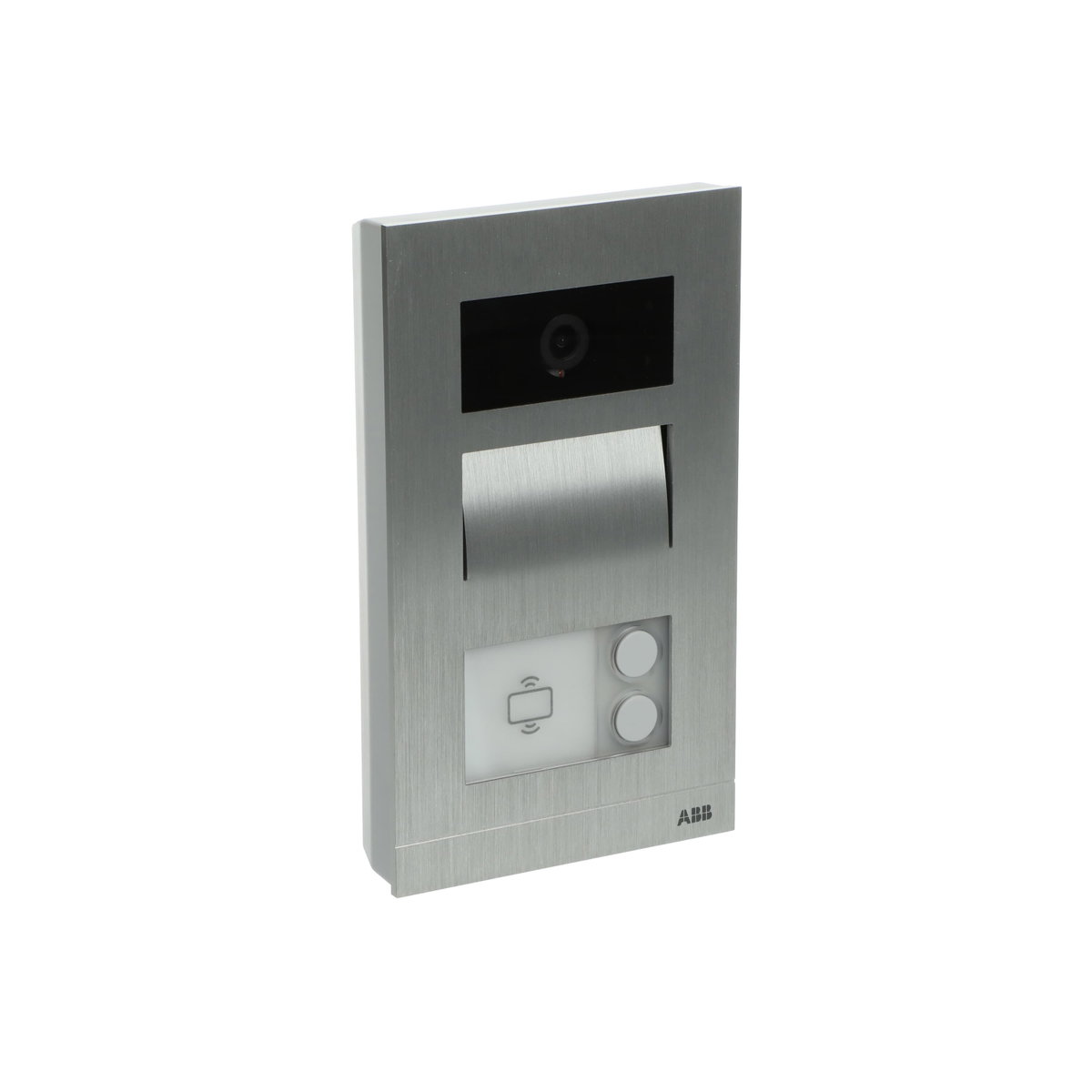 PE mini 2P parete RFID RFID, 2 button(s), Argento – Immagine 3 di 3