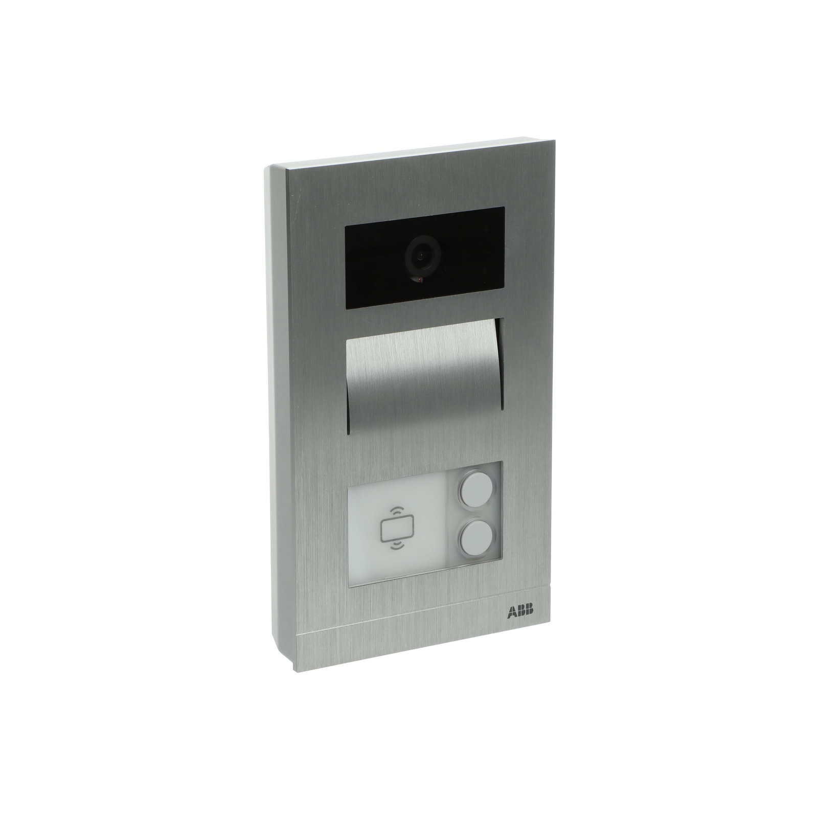 PE mini 2P parete RFID RFID, 2 button(s), Argento – Immagine 3 di 3