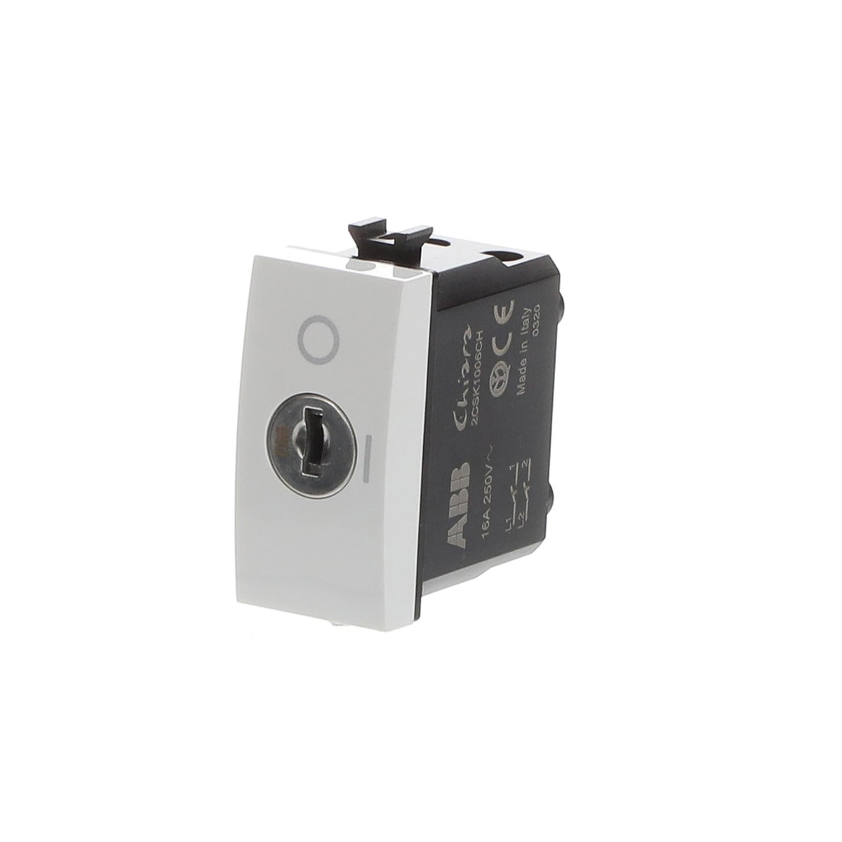 Interrutori 2-pole switch 2P Bianco - Chiara