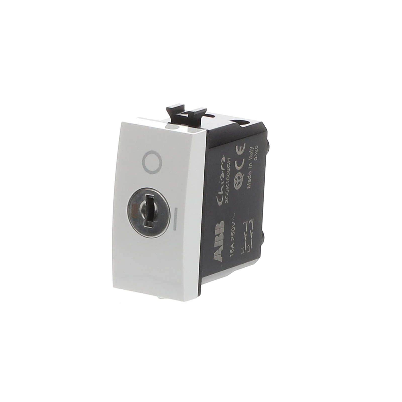 Interrutori 2-pole switch 2P Bianco - Chiara