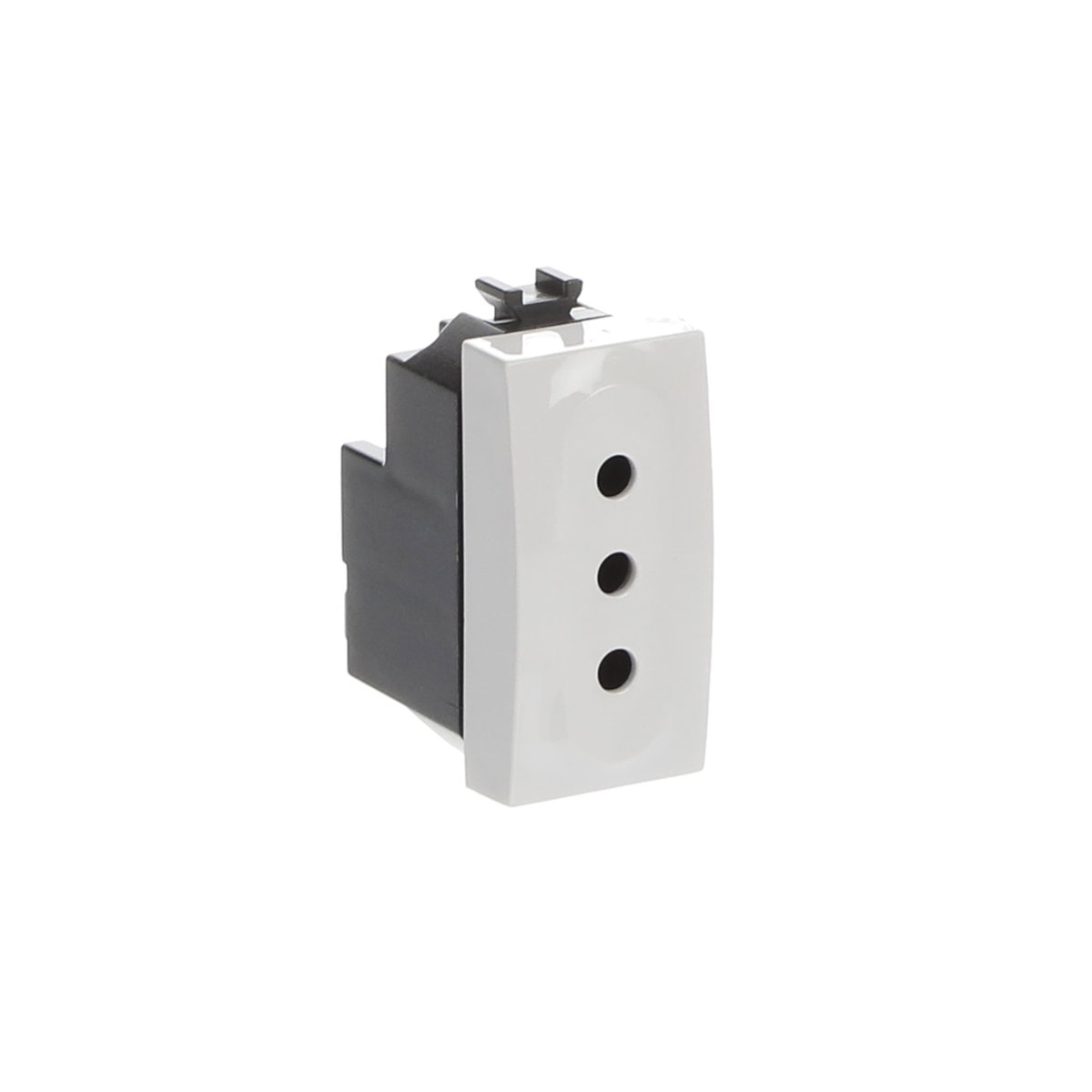 Prese di corrente a standard Italiano Without imprint Bianco - Chiara – Immagine 2 di 3