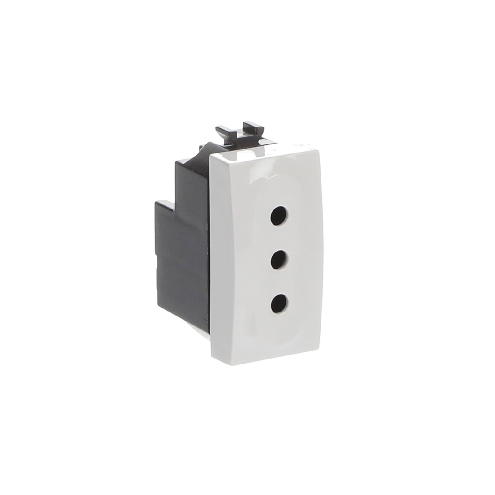 Prese di corrente a standard Italiano Without imprint Bianco - Chiara – Immagine 2 di 3