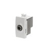 Prese TV End socket Bianco - Chiara