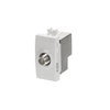 Prese TV End socket Bianco - Chiara