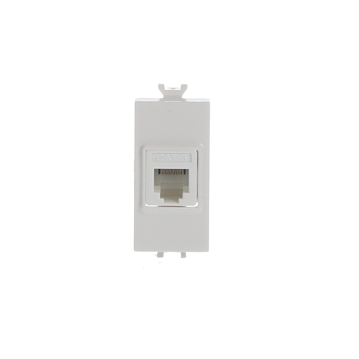 Connettori RJ 1 gang Bianco - Chiara