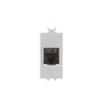 Connettori RJ 1 gang Bianco - Chiara