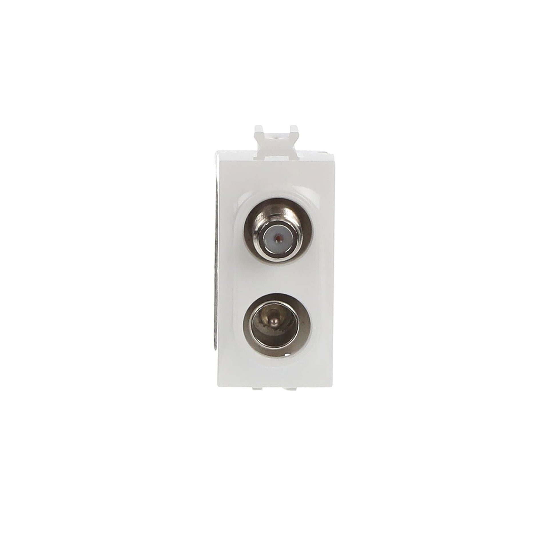 Prese TV End socket Bianco - Chiara – Immagine 2 di 4