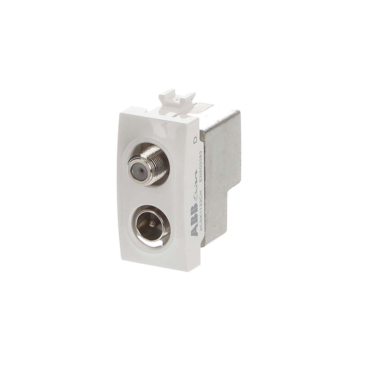Prese TV End socket Bianco - Chiara – Immagine 4 di 4