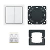 Bluetooth Low Energie (BLE/Casambi) Smart Switch set for Bluetooth Low Energy (BLE) 4 channel Wireless studio white - future linear