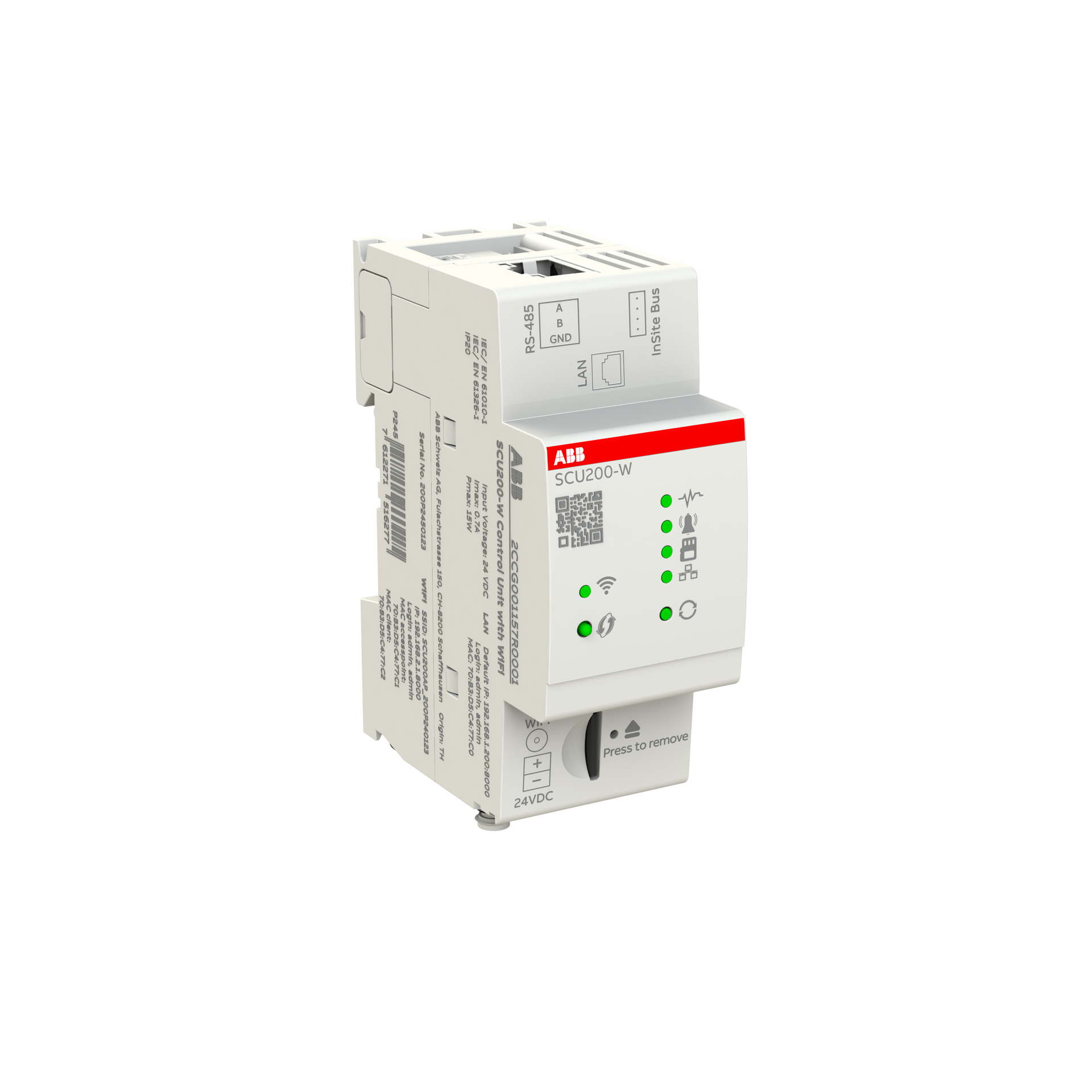 MAIN CONTROL UNIT INSITE2.0 SCU 200- W(WI-FI) – Immagine 2 di 3