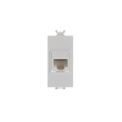 Connettori RJ 1 gang Bianco - Chiara