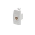 Connettori RJ 1 gang Bianco - Chiara